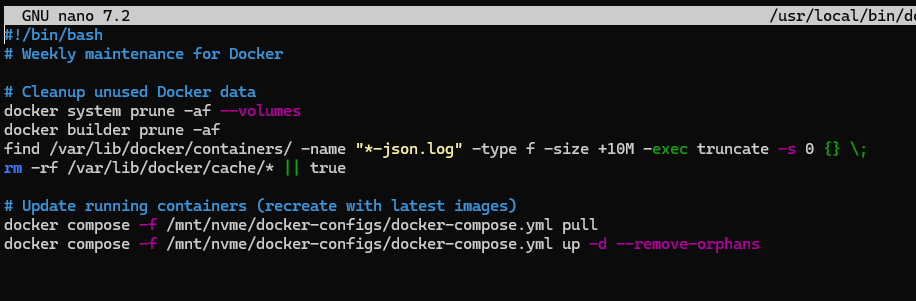 docker-weekly-maintenance